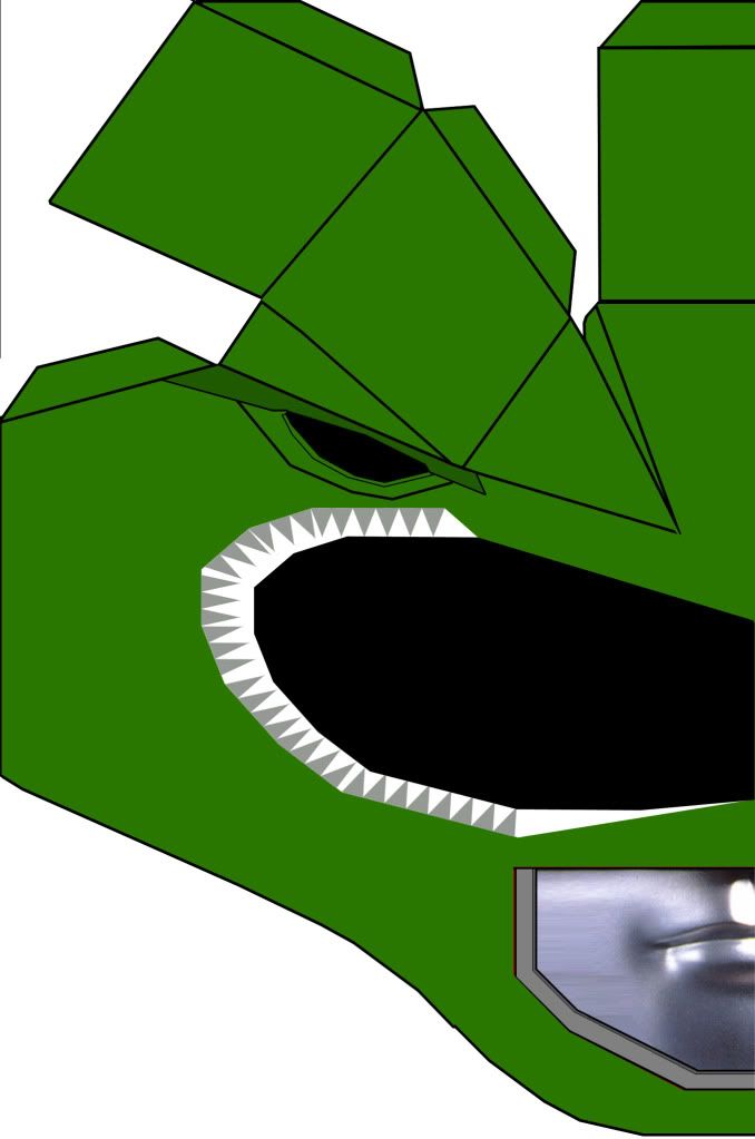 green ranger mini helmet